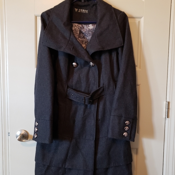 Guess Jackets & Blazers - Women's wool winter coat